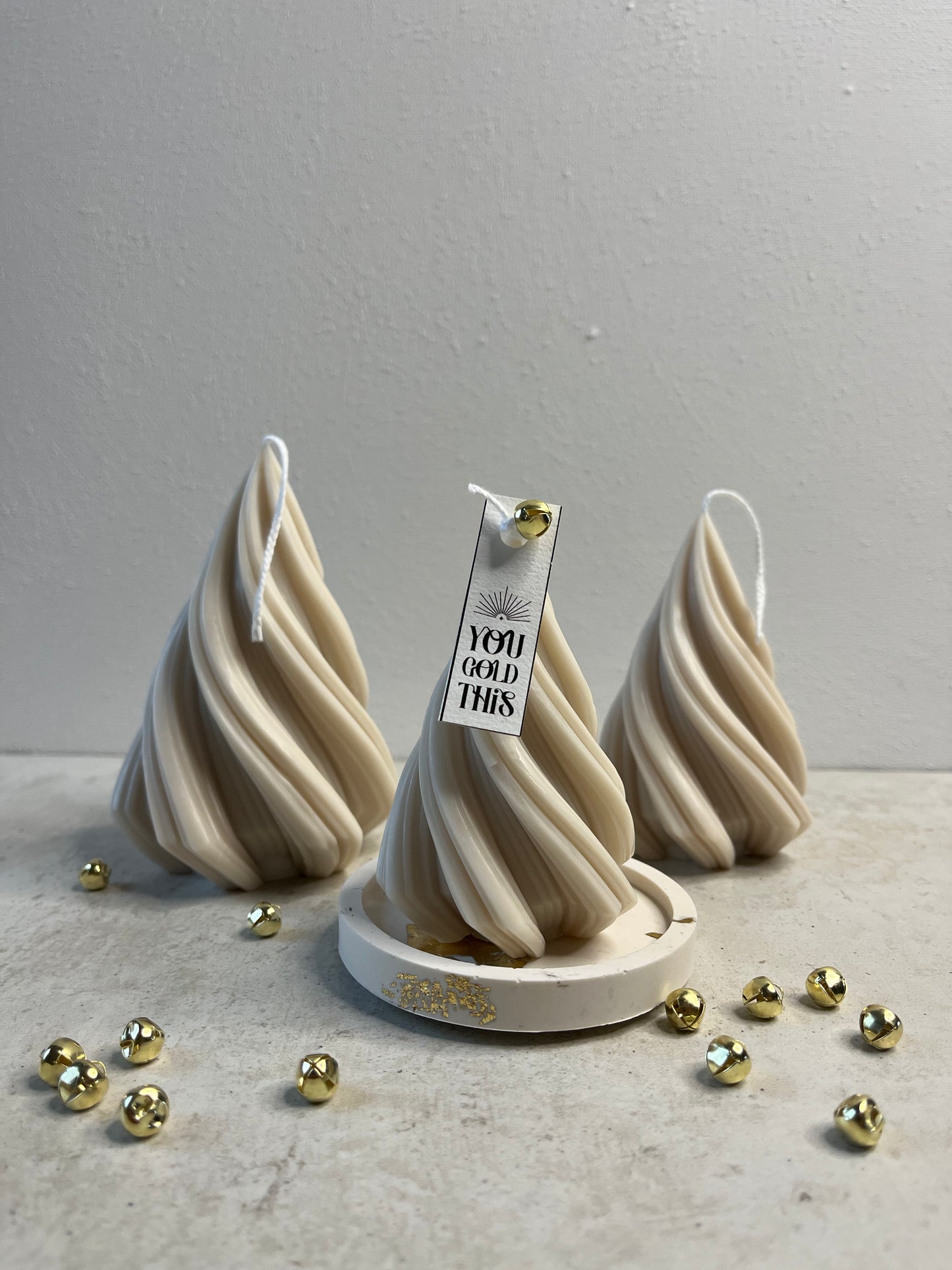 Support bougie - So gold - Blanc