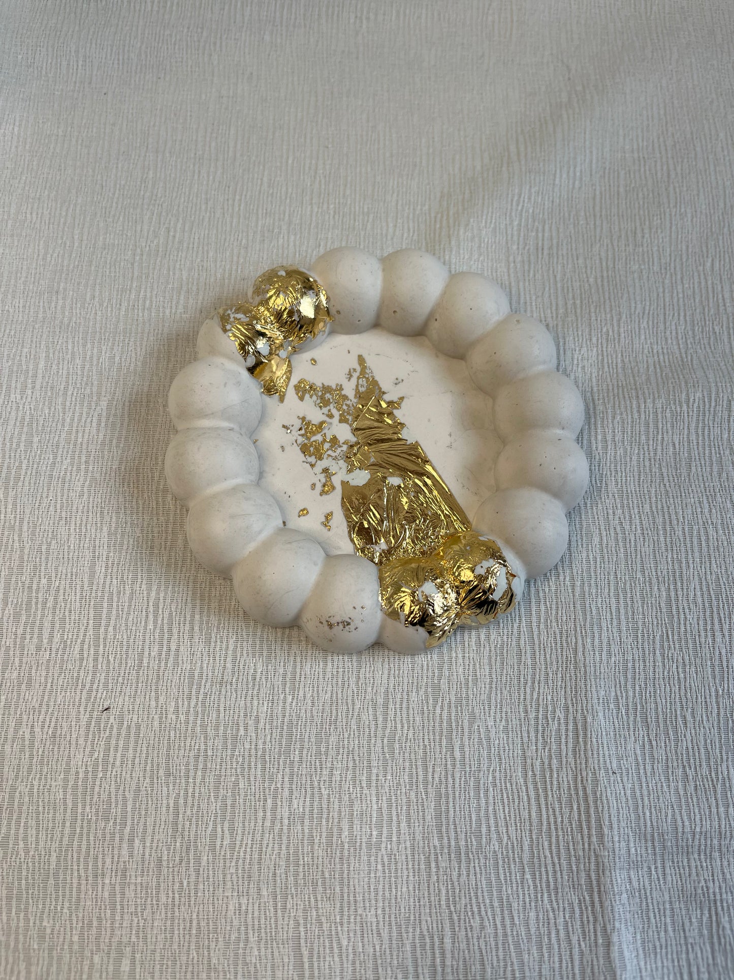 Plateau de décoration Bubble Blanc