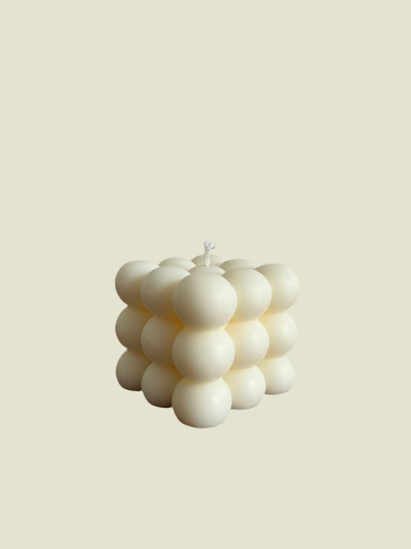 Bougie Bubble - vanille épicée