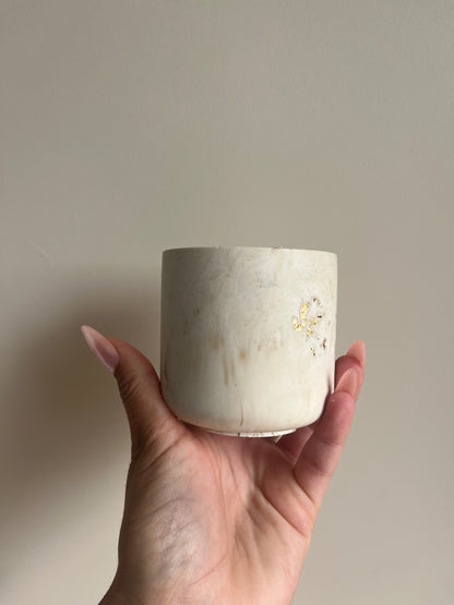 Bougie végétale Mademoiselle – Moka marbre édition