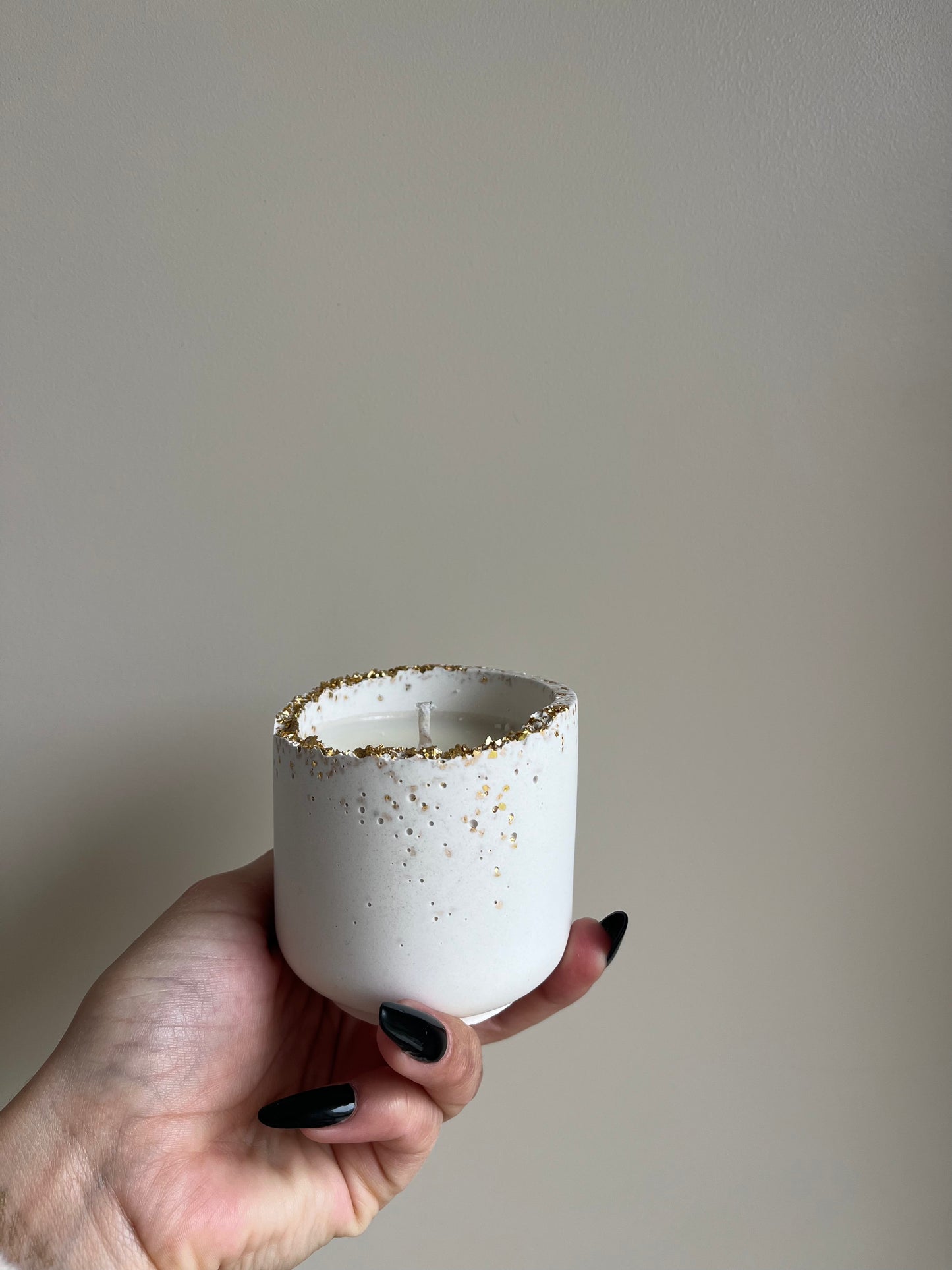 Bougie végétale Bois de Santal – Éclats dorés – 30h – You Gold This