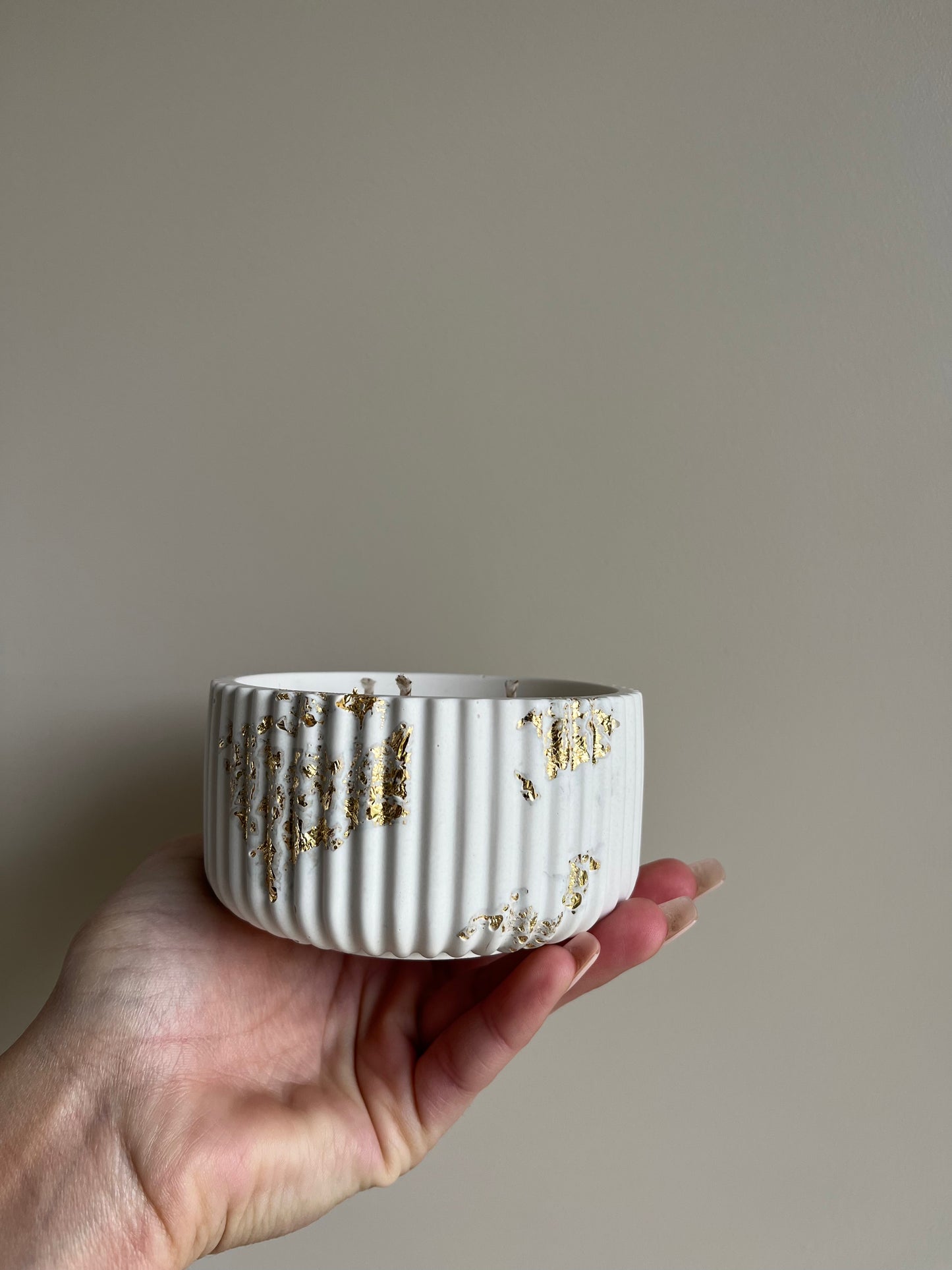 Bougie végétale Agrume et Sauge – Feuilles d’or – 40h – You Gold This