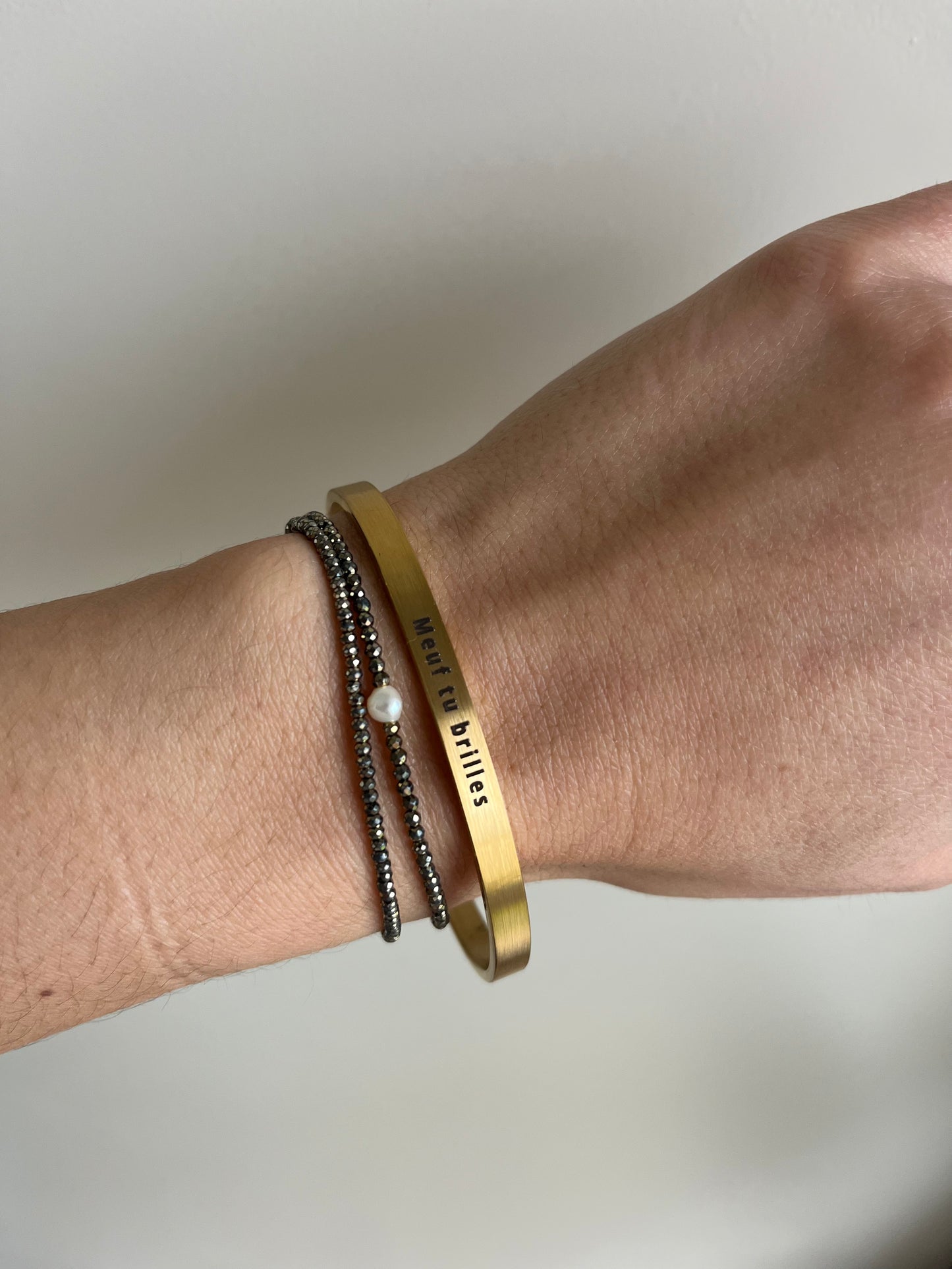 Jonc doré Meuf Tu Brilles – Bijoux – You Gold This – Collection Meuf Tu Brilles