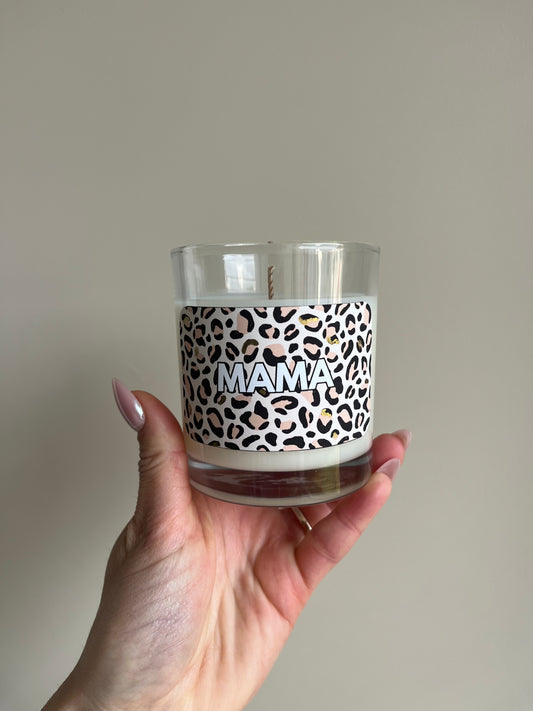 Bougie parfumée Mama – Ambre Gris – Bougie végétale – You Gold This – Cadeau original