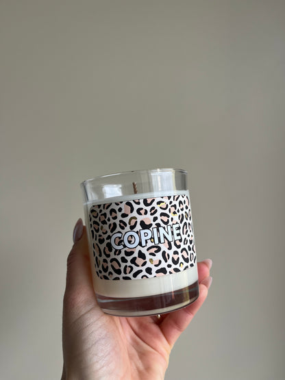 Bougie parfumée Copine – Ambre Gris – Bougie végétale – You Gold This – Cadeau original