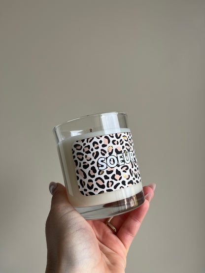 Bougie parfumée Soeur – Ambre Gris – Bougie végétale – You Gold This – Cadeau original