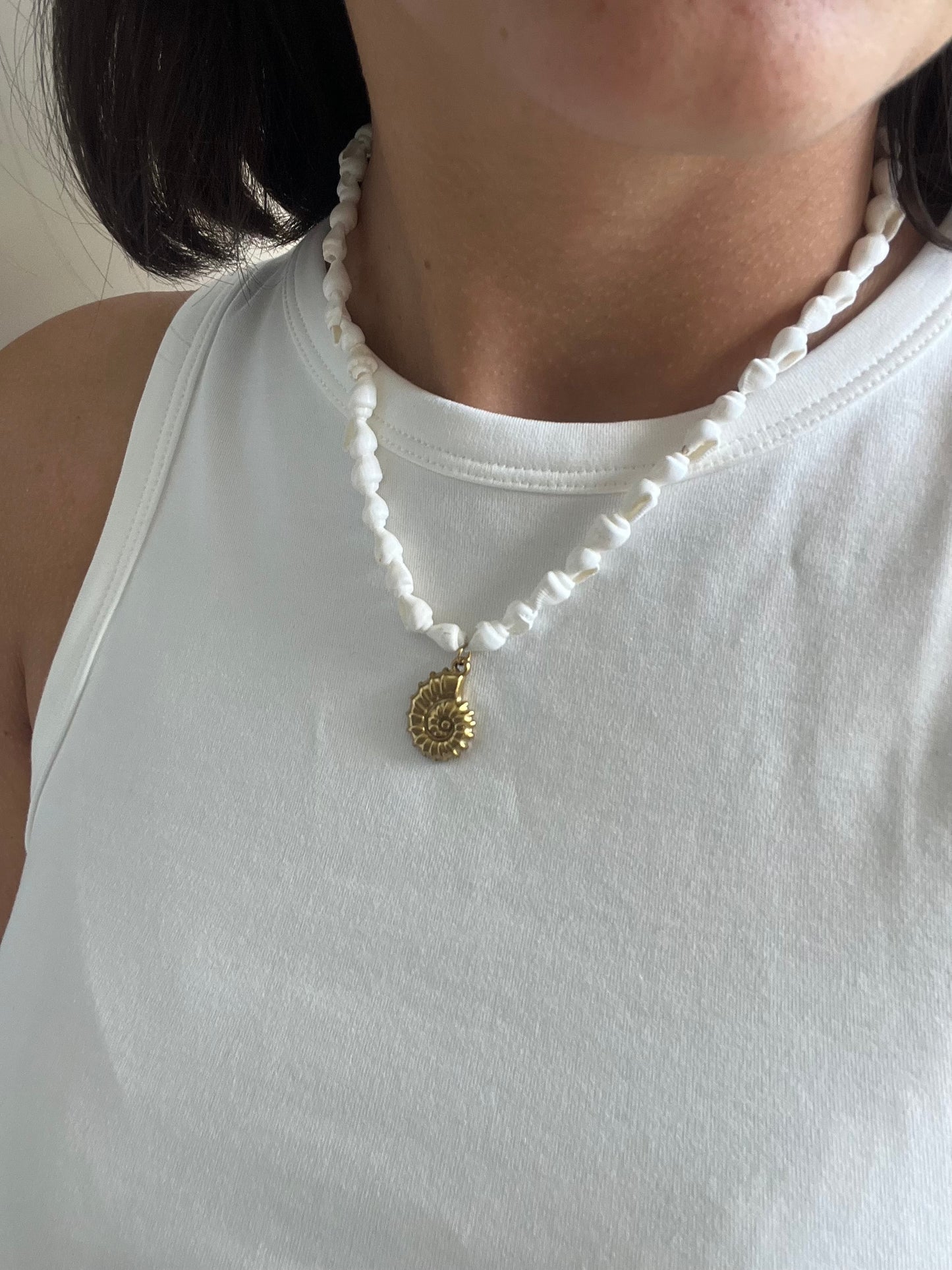 Collier Sirena - coquillages et pendentif - PRÉ COMMANDE