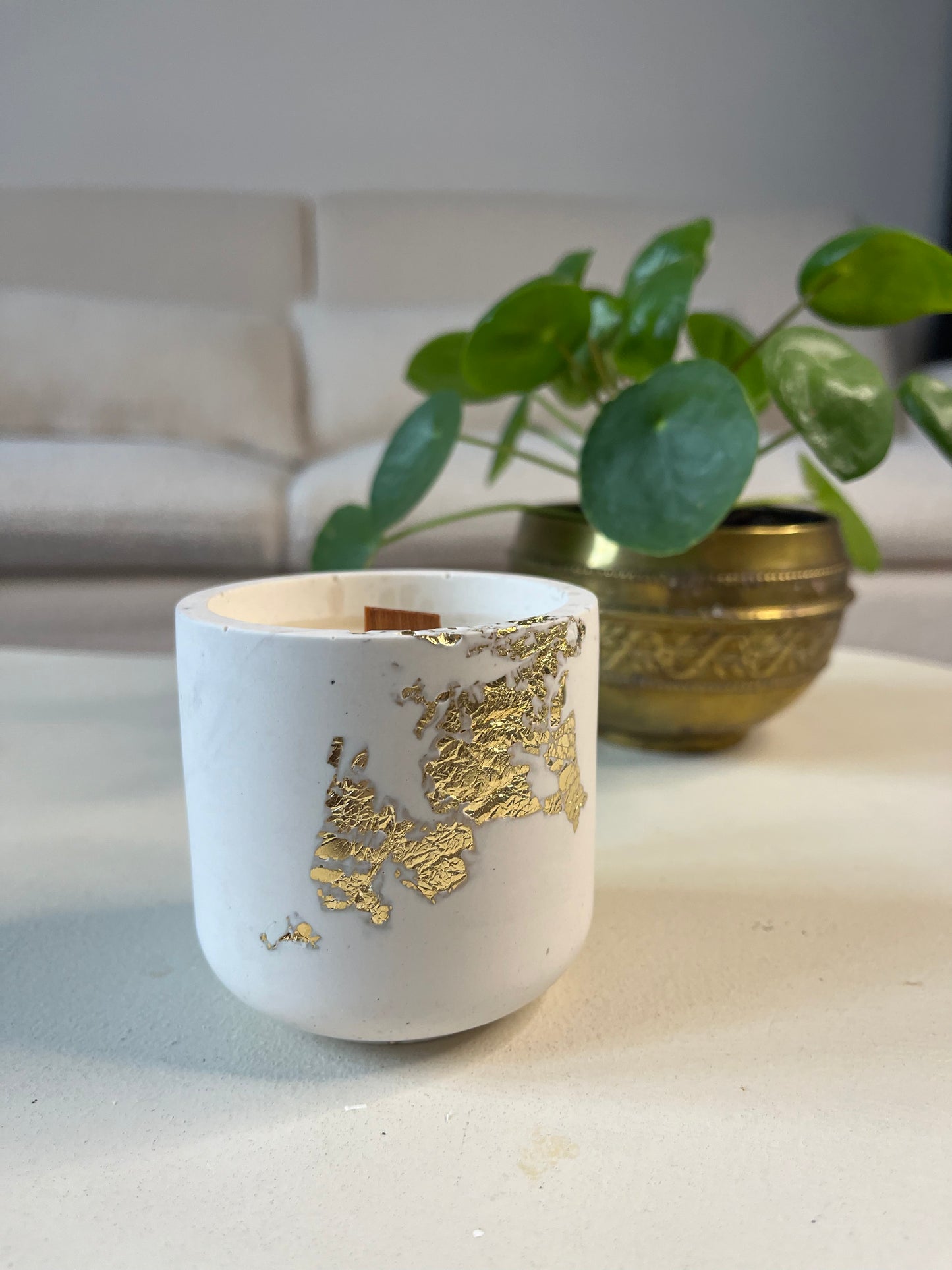Bougie Fleur de coton - White Édition