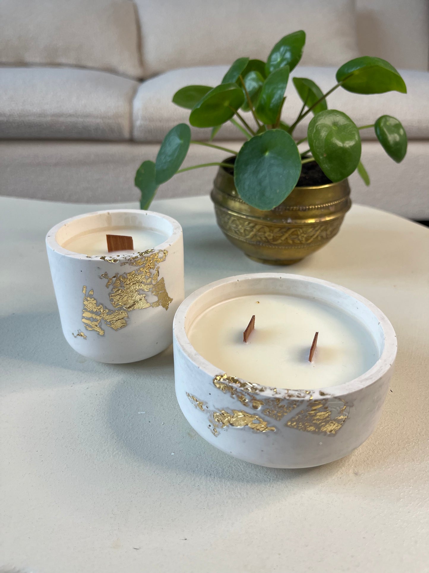Bougie Fleur de coton - White Édition