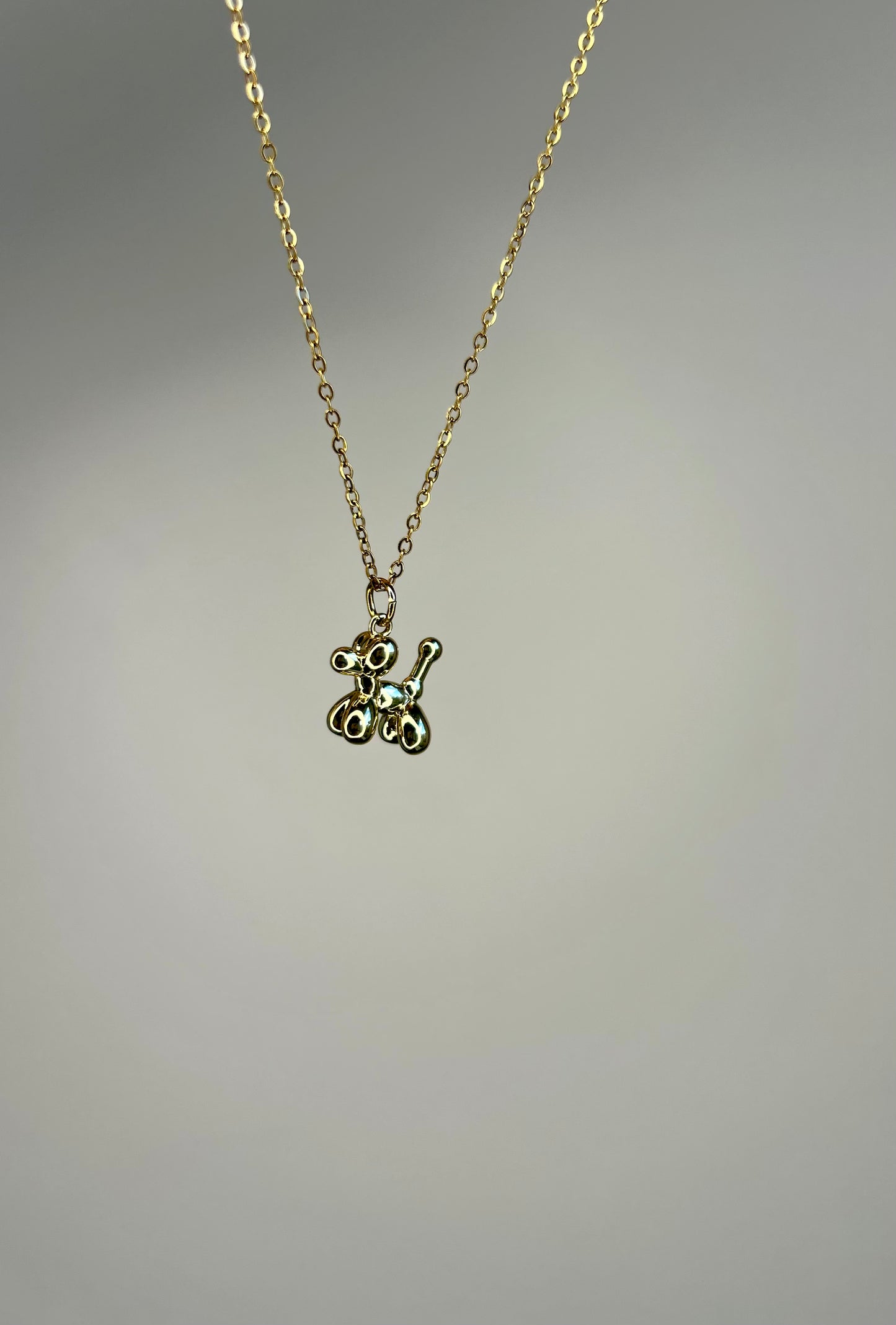 Collier pendentif chien ballon – Doré – Bijoux fantaisie – You Gold This