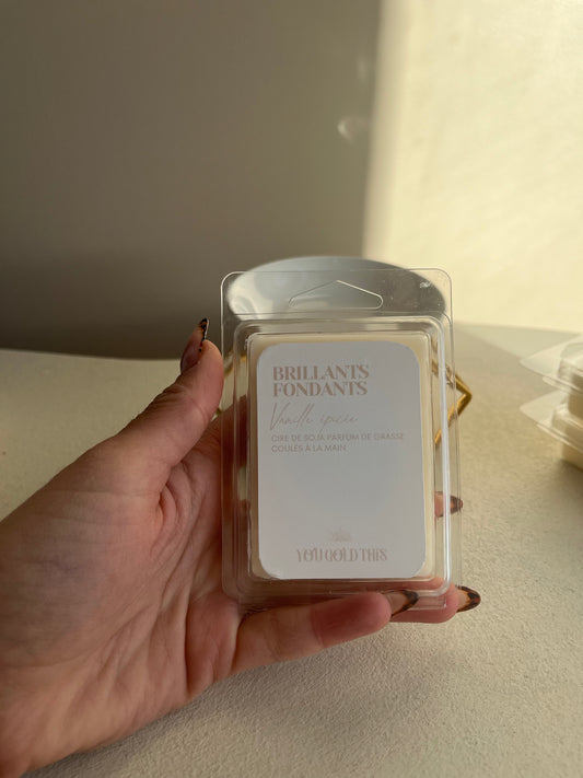 Tablette de 6 fondants parfumés - Vanille épicée