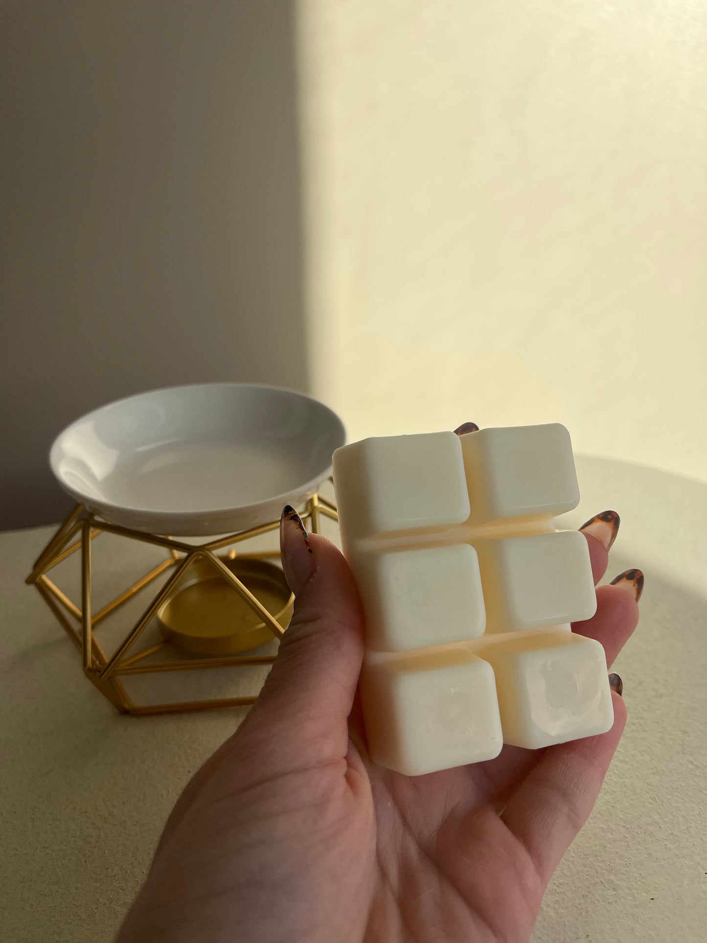 Tablette de 6 fondants parfumés - Fleur de coton
