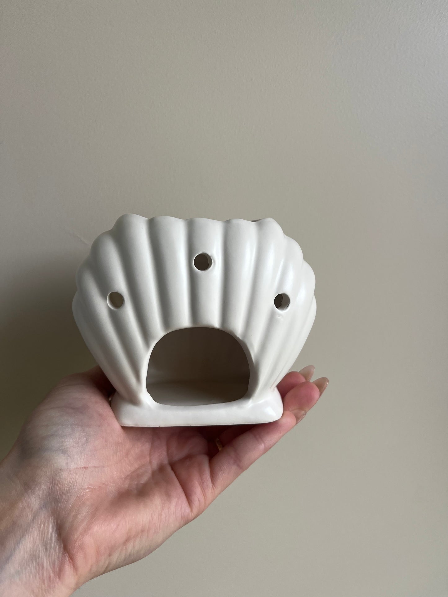 Brûleur pour fondants parfumés ✨ Shelly 🐚