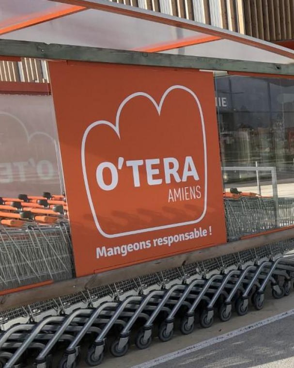 Entrée du magasin O’Tera à Amiens